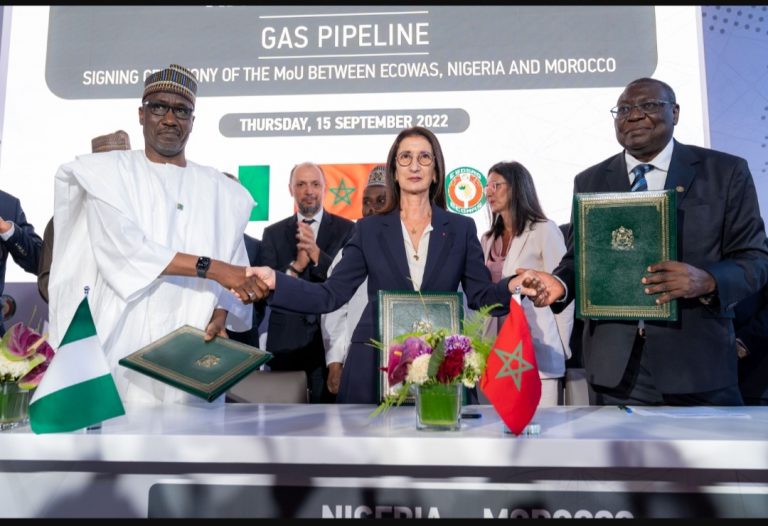 Gazoduc Nigeria-Maroc: 25 milliards de dollars d’investissement financés par l’ONHYM et le nigérian NNPCL à parts égales