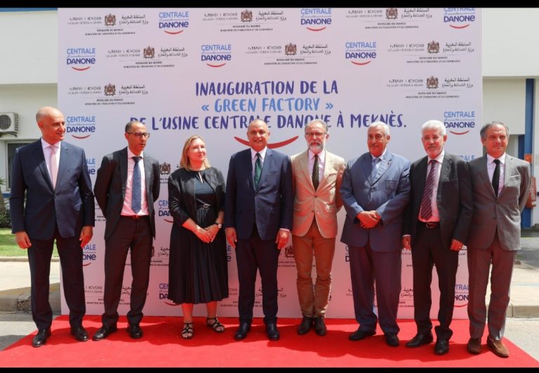 Danone inaugure une « Green Factory » à Meknès